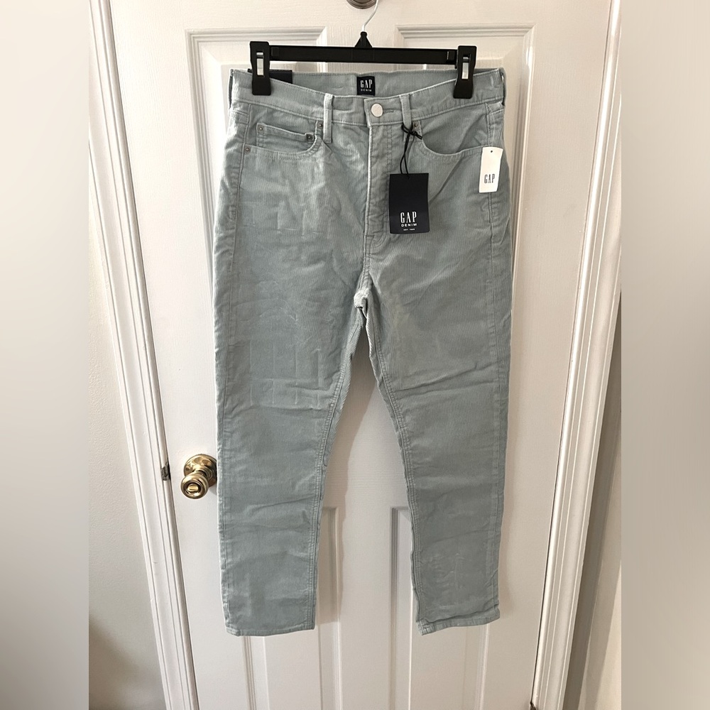 Gap High Rise Cigarette Chords 6/28